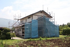 屋根・外壁塗装【飯島町　塩澤様邸】レポート2