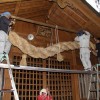 神社屋根塗装・外壁アク抜き塗装工事【長野県飯田市　野池神社】06