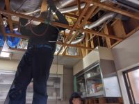 長野県飯田市　店舗害虫駆除・補修工事